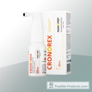 CRONOREX® Spray NANOPEP 20 ml - Bioregulator Peptídico para Saúde Vascular e Circulação Eficiente