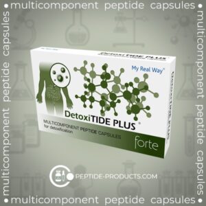 Detoxi TIDE PLUS FORTE - Suplemento Peptídico para Desintoxicação e Saúde do Fígado
