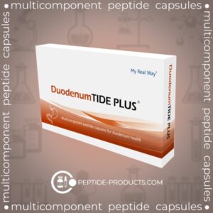 Duodenum TIDE PLUS My Real Way 30 Cápsulas - Bioregulator Peptídico para Saúde do Duodeno