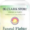 Fungal Fighter - Suporte Natural à Saúde Fúngica com 120 Cápsulas, Dr. Clark
