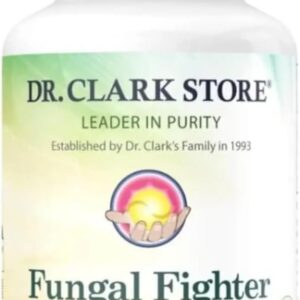 Fungal Fighter - Suporte Natural à Saúde Fúngica com 60 Cápsulas, Dr. Clark