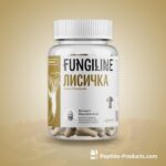 Golden Chanterelle FUNGILINE 60 Cápsulas - Antiparasitário e Protetor Hepático com Benefícios para a Visão