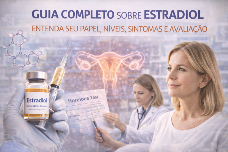 🧠🔥 GUIA COMPLETO SOBRE ESTRADIOL — ENTENDA SEU PAPEL, NÍVEIS, SINTOMAS E AVALIAÇÃO