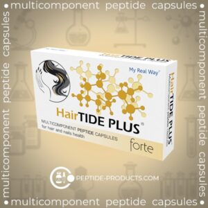 Hair TIDE PLUS FORTE My Real Way 30 Cápsulas - Fortalecimento Avançado para Cabelo e Unhas