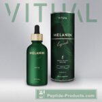 Natural Liquid Pure Melanin Vitual 100ml - Suplemento 100% Natural de Melanina de Chaga para Saúde e Proteção Celular