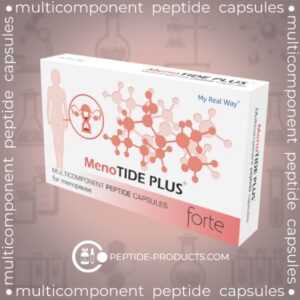 Meno TIDE PLUS FORTE - Bioregulator Natural para Menopausa com Peptídeos para Melhorar o Bem-Estar Feminino