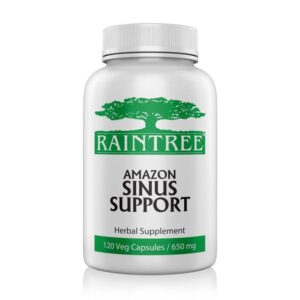 Raintree Amazon Sinus Support 650 mg - Suporte Natural para Sistema Respiratório e Alergias