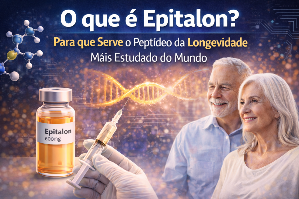 O que é Epitalon? Para que Serve o Peptídeo da Longevidade Mais Estudado do Mundo