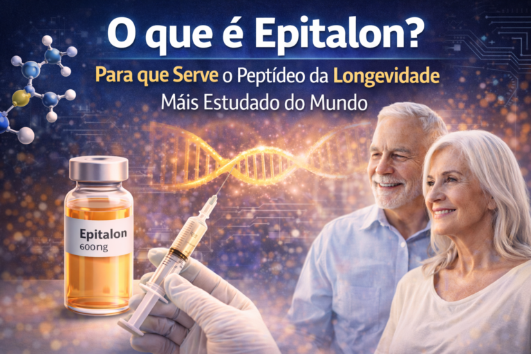 O que é Epitalon? Para que Serve o Peptídeo da Longevidade Mais Estudado do Mundo