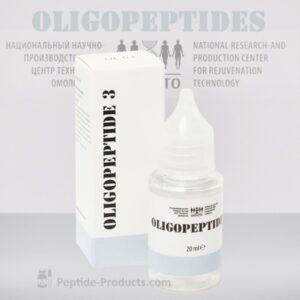 OLIGOPEPTIDE #3 - Rejuvenescimento da Pele com Peptídeos Bioreguladores 20 ml