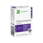 Ophtalamin® Classic Geropharm - Bioregulator Natural para Visão e Saúde Ocular com 40 Cápsulas