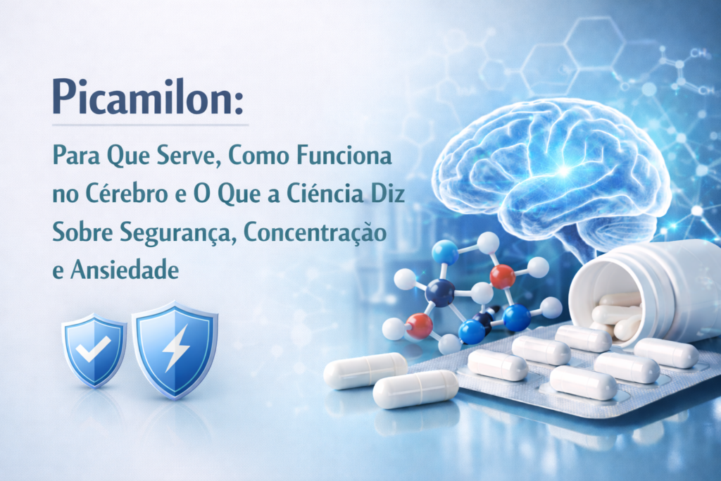 Picamilon: Para Que Serve, Como Funciona no Cérebro e O Que a Ciência Diz Sobre Segurança, Concentração e Ansiedade