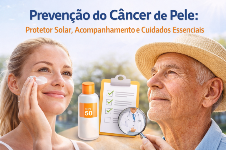 Prevenção do Câncer de Pele: Protetor Solar, Acompanhamento e Cuidados Essenciais