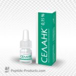 Selank Peptogen 3ml - Peptídeo Antidepressivo para Redução da Ansiedade e Melhora da Concentração