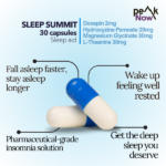 Cápsulas Sleep Summit Peak - 30 Unidades para Um Sono Revitalizante