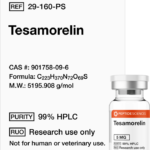 Tesamorelin Peptide Sciences 5mg - Análogo de Hormônio de Crescimento para Pesquisa Avançada