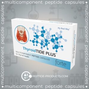 Thyroid TIDE PLUS FORTE My Real Way - 30 Cápsulas para Regulação da Tireóide e Equilíbrio Hormonal