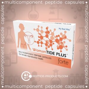 Woman TIDE PLUS FORTE - Peptídeo Bioregulator para Saúde Feminina e Equilíbrio Hormonal