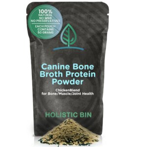 Canine Broth Beef Protein Holistic Bin 2000g - Proteína Natural para Cães com Caldo Saboroso