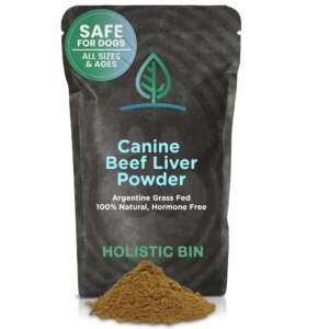 Canine Beef Liver Holistic Bin 100g - Petisco Natural Rico em Nutrientes para Cães