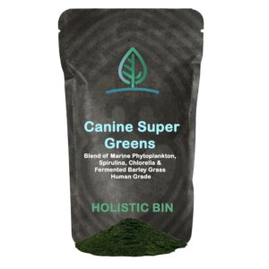 Canine Super Greens Holistic Bin 2000g - Suplemento Nutricional Natural para Saúde de Cães