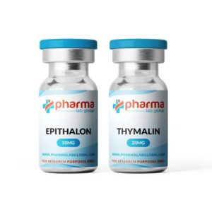 Combo de Peptídeos Epithalon e Thymalin 10mg + 20mg - Potencialize Sua Imunidade e Longevidade