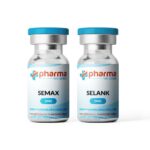 Semax e Selank - Combo de Peptídeos para Potencial Cognitivo e Neuroproteção (2mg e 5mg)