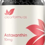 Suplemento de Astaxantina ClearFormulas 180 Softgels - Potente Antioxidante para Pele e Imunidade