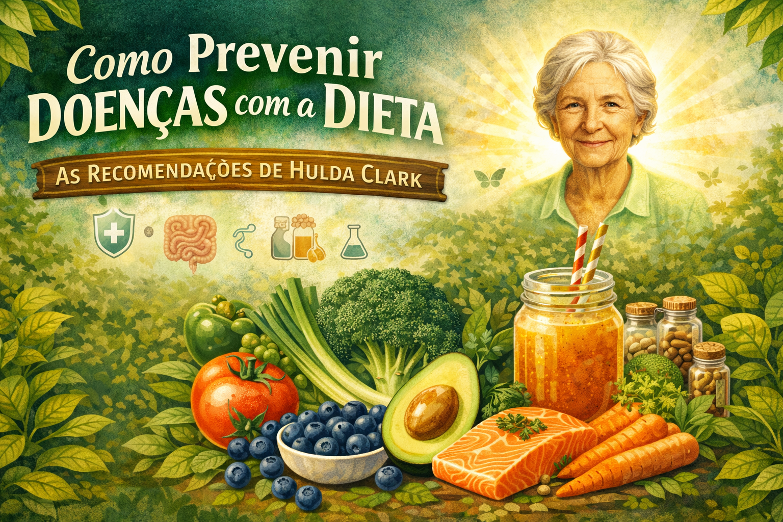 Como Prevenir Doenças com a Dieta: As Recomendações de Hulda Clark - Quero Tudo Natural