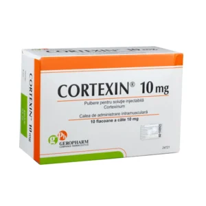 Cortexin Geropharm 10 ampolas de 10mg - Neuroproteção e Melhoria Cognitiva Eficaz