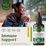 Tinture de Cryptolepis Sanguinolenta HERBAMAMA 4 Fl.Oz. - Suporte Imunológico Vegano e Sem Açúcar