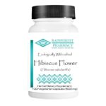 Hibiscus Flower Rainpharm 100 Cápsulas Veganas - Suporte Natural para Saúde e Bem-Estar - 3
