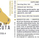 Tintura Natural de Sida Acuta SusqBotanicals 1 oz - Extraída com Solventes Específicos para Saúde e Bem-Estar - 4