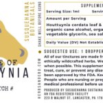 Tintura de Houttuynia SusqBotanicals 1oz - Extraída com Solventes Naturais para Suporte à Saúde - 2