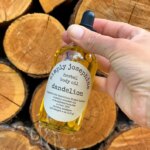 Óleo Corporal Natural de Flores de Dente-de-Leão e Abacate - Hidratante e Relaxante - 3