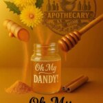 Extrato Puro de Dente-de-Leão e Cúrcuma KoKoColorado 1 Onça - Antioxidantes e Nutrientes Poderosos