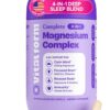 VitalForm Magnesium Glycinate Sleep Complex 100 Cápsulas - Relaxamento e Recuperação Muscular Sem Dependência
