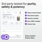 VitalForm Magnesium Glycinate Sleep Complex 100 Cápsulas - Relaxamento e Recuperação Muscular Sem Dependência