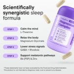 VitalForm Magnesium Glycinate Sleep Complex 100 Cápsulas - Relaxamento e Recuperação Muscular Sem Dependência