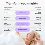 VitalForm Magnesium Glycinate Sleep Complex 100 Cápsulas - Relaxamento e Recuperação Muscular Sem Dependência