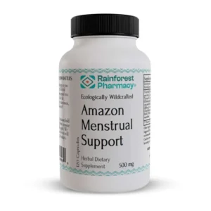 Amazon Menstrual Support Rainpharm 120 Cápsulas - Fórmula Natural para Alívio Menstrual e Bem-Estar Feminino