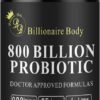 Probiótico - 800 Bilhões CFU com 35 Cepas e Enzimas para Saúde Intestinal da BB BILLIONAIRE BODY