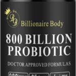 Probiótico - 800 Bilhões CFU com 35 Cepas e Enzimas para Saúde Intestinal da BB BILLIONAIRE BODY