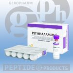 RETINALAMIN Geropharm 10 Vials - Suplemento Retinoprotector para Saúde Ocular e Regeneração - 3