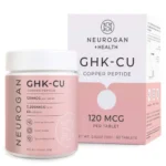 GHK-CU Peptídeo de Cobre Neurogan Health - 60 Comprimidos para Saúde da Pele e Cabelo