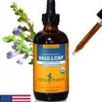 Extrato Líquido de Skullcap Orgânico 4 oz - Suporte Natural ao Sistema Nervoso