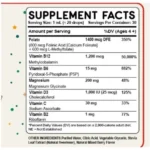 Folinic Acid Drops para Crianças e Adultos - Sabor Frutas Misturadas para Suporte Nutricional - 3