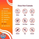 Folinic Acid Seeking Health 90 Cápsulas - Suporte Metabólico e Saúde Celular com Folato Metilado - 5