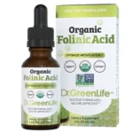 Ácido Folínico Orgânico em Gotas - Suporte Natural para Saúde e Nutrição - 30 ml