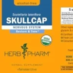 Extrato Líquido de Skullcap Orgânico 4 oz - Suporte Natural ao Sistema Nervoso - 10